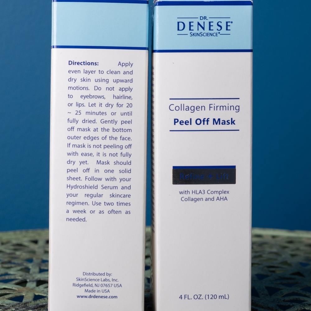 Dr. Denese Collagen Firming Peel-Off Mask – Anti-Aging Treatment – NEW